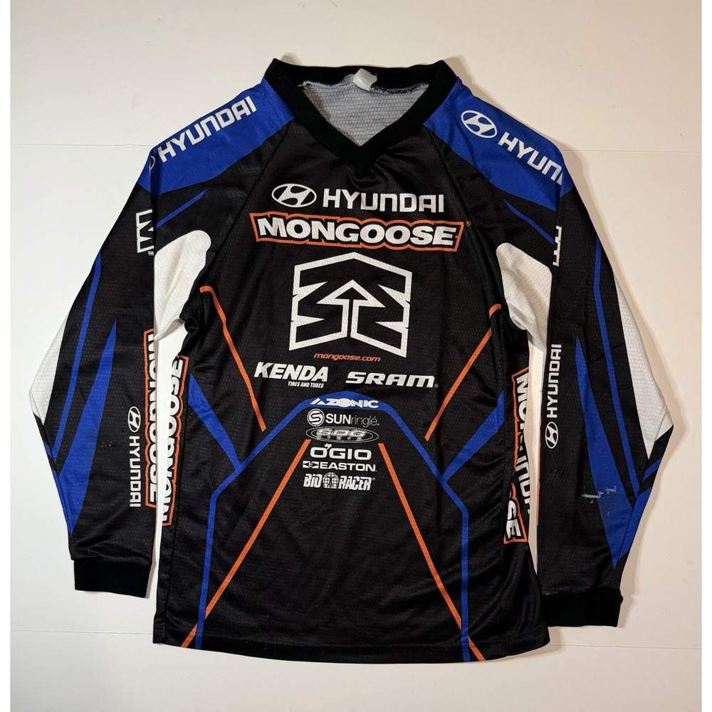 Vintage BMX Mongoose Factory Jersey 90s Size Small Dirt Bike